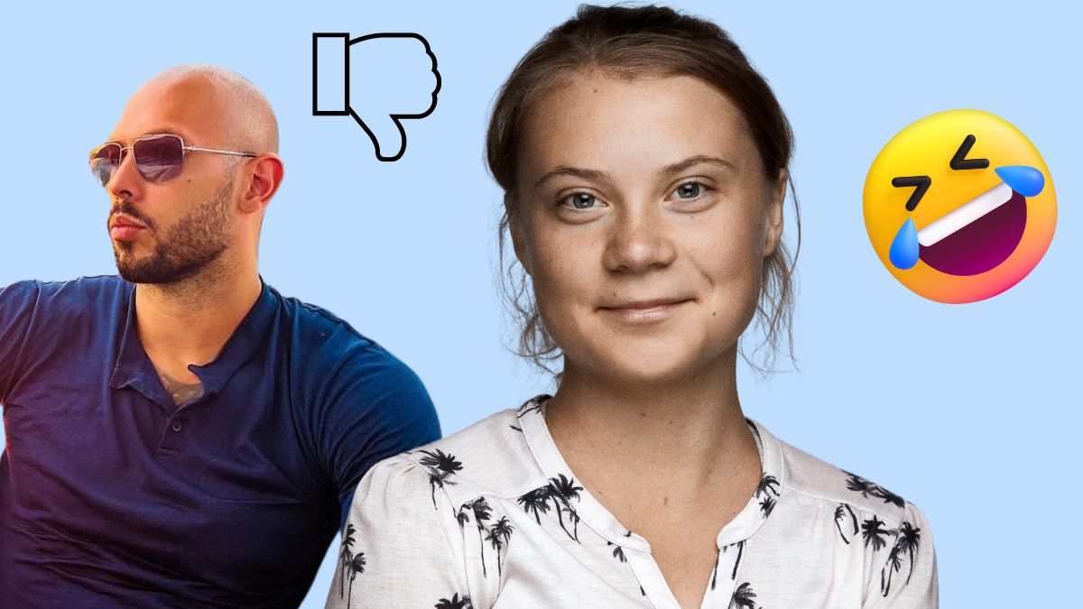 Andrew Tate Greta Thunberg